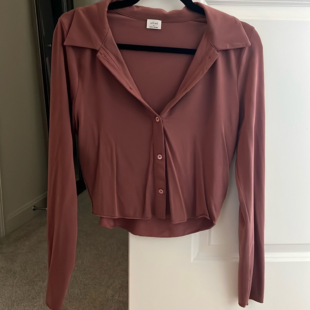 Aritzia Long Sleeve Button Up